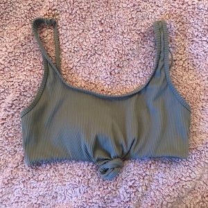 Knot bikini top